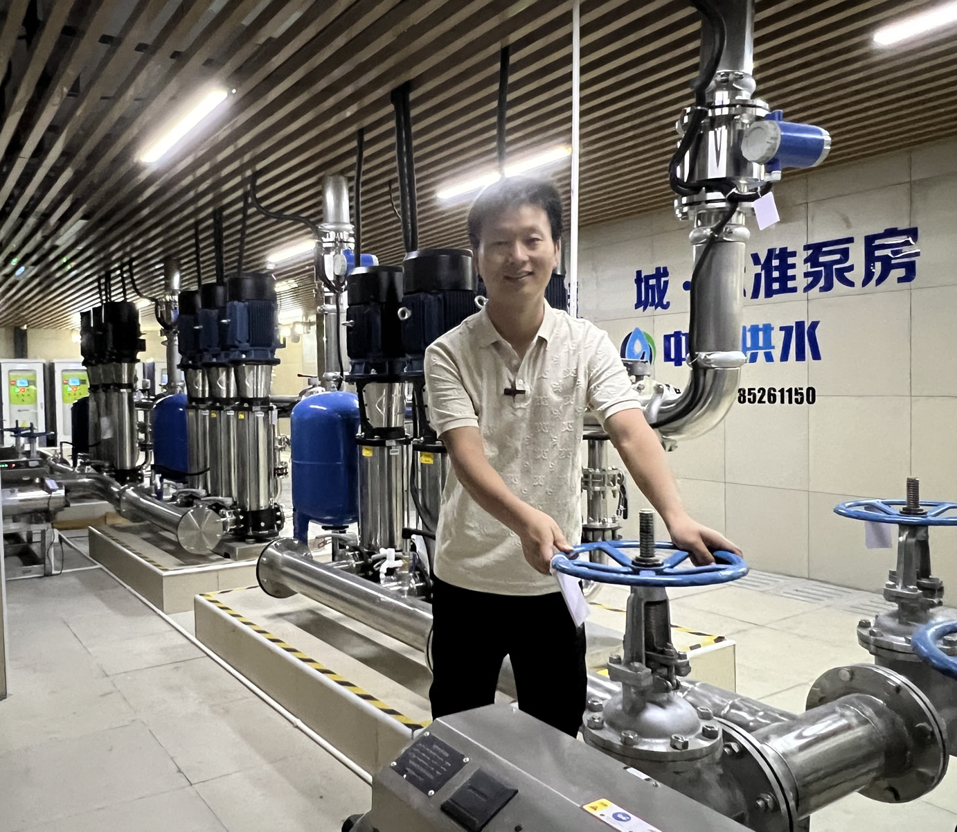 成套全自動變頻恒壓供水設備怎么設置參數？